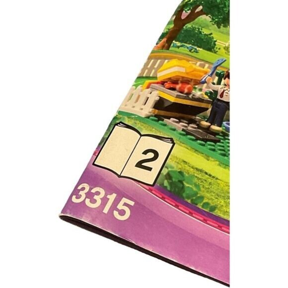 LEGO ONLY MANUAL Book (#2) # 3315 Friends Olivia's House Brand - Picture 6 of 9